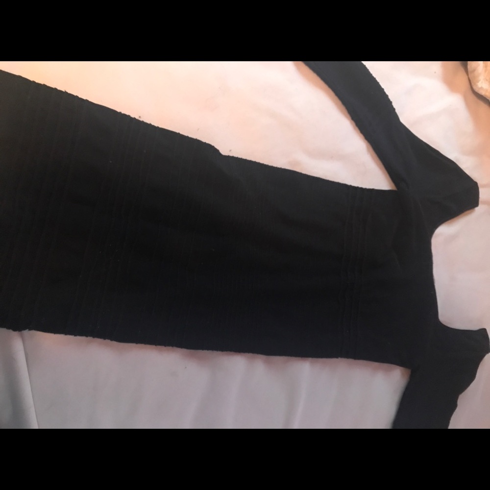 Bebe Bodycon Black Dress - Picture 3 of 7